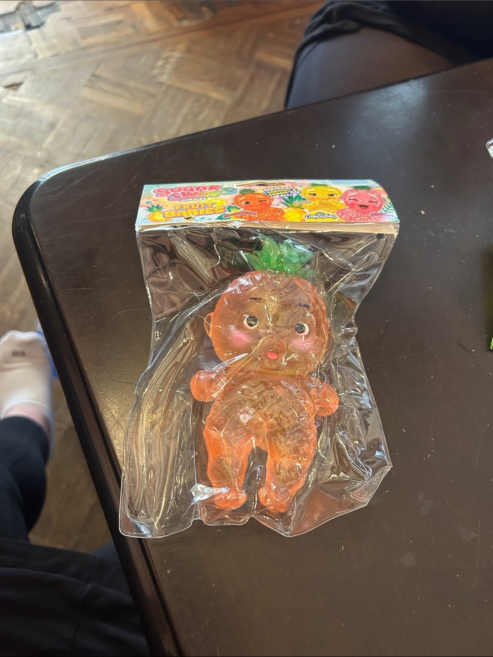 Pineapple Character Squeeze Toy - Orange